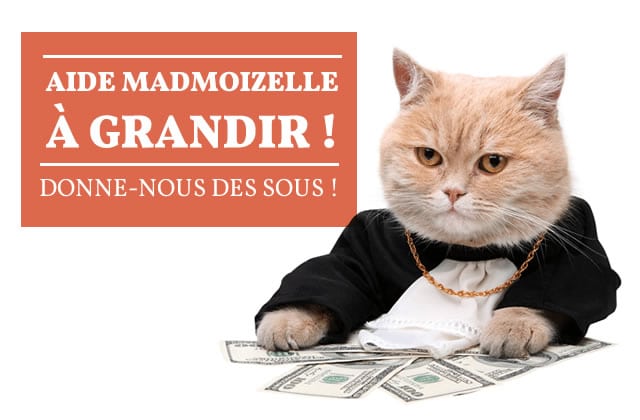 Soutiens financièrement madmoiZelle !