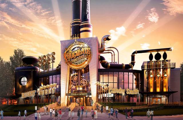 La Chocolaterie De Charlie Et La Chocolaterie Va Ouvrir A Universal Studios