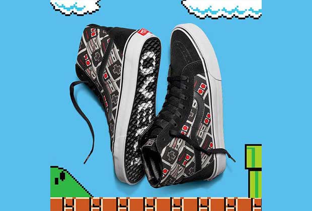 vans nintendo adulte