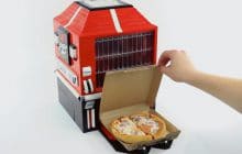 Le distributeur de pizza fait… en LEGO !