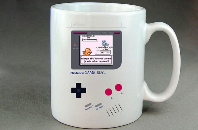 Le mug Gameboy Pokémon — La #OuicheListe