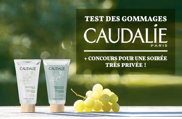 Les gommages Caudalie testés par les madmoiZelles et la rédac (+concours)