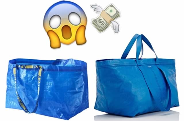 sac bleu balenciaga