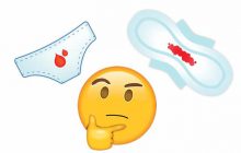 L’emoji « règles » arrive, mais très timidement