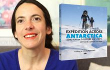 Stéphanie Gicquel, 2045 km à travers le Pôle Sud par -35°C