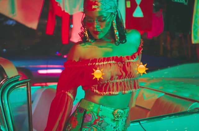rihanna wild thoughts outdit