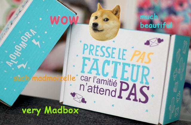 Regardez comme elle est belle, la Madbox de juillet ! (Sans spoiler)