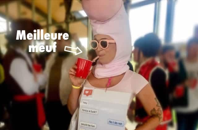 Une femme s’est déguisée en « dick pic » et c’est ma nouvelle héroïne