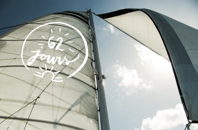 Contre vents et marées, ajuste tes voiles #62jours