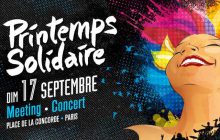 Rendez-vous à la manif-concert de Printemps Solidaire, dimanche 17 septembre !