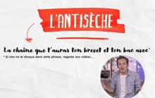 L’Antisèche, la nouvelle chaîne de Cyrus North, t’accompagne sur le chemin du brevet et du bac