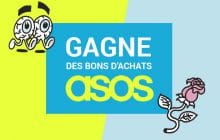 Cinq bons d’achats de 50€ chez ASOS à gagner pour les étudiantes !