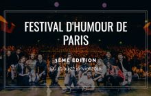 Le Festival d’humour de Paris débarque du 10 au 22 janvier !