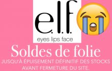 E.L.F liquide ses stocks avant sa fermeture définitive