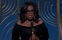 Le discours d’Oprah aux Golden Globes 2018, puissant, solennel et plein d’espoir