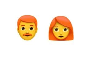 Les emojis roux sont enfin disponibles !