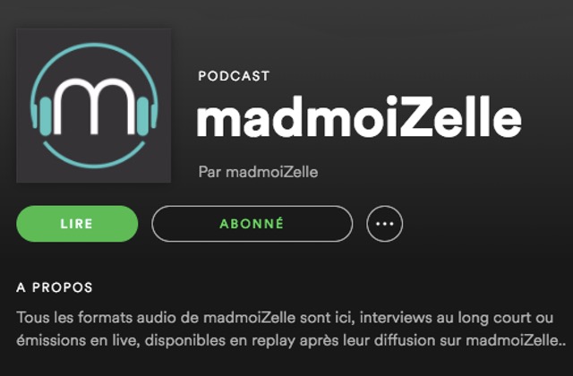 Les podcasts madmoiZelle sont sur Spotify et Deezer !