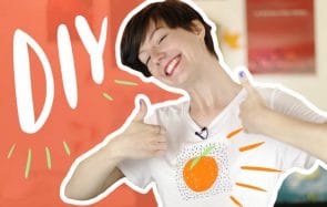 DIY : personnalise un t-shirt avec ton kif du moment !