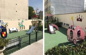Guillaume Meurice en reportage au jardin d’enfants genré à Puteaux, en France