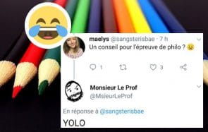 12 tweets marrants pour décompenser du bac de philo
