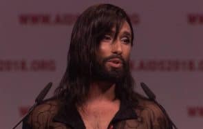 Conchita Wurst ouvre une conférence sur le SIDA avec un discours puissant