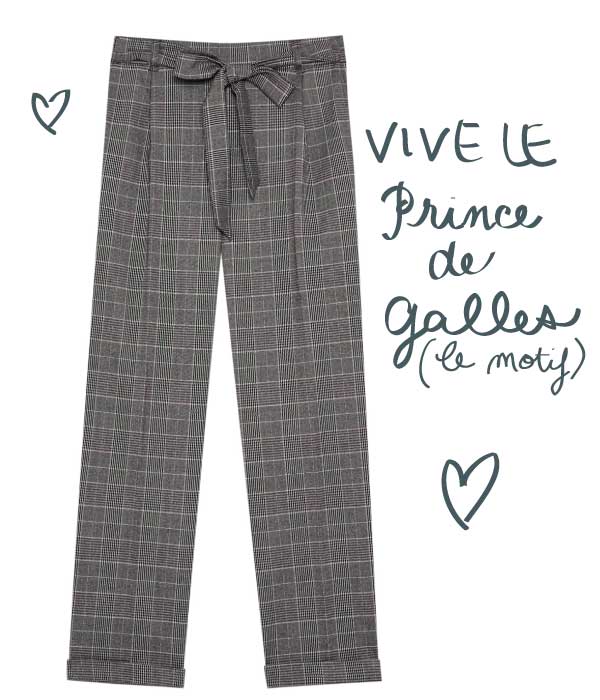 pantalon prince de galles pantalon prince de galles