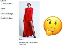 Que penser du costume d’Halloween sexy « The Handmaid’s Tale » ?