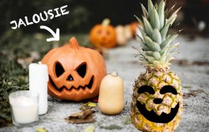 Ananas is the new citrouille ! Vas-tu adopter cette tendance déco d’Halloween ?
