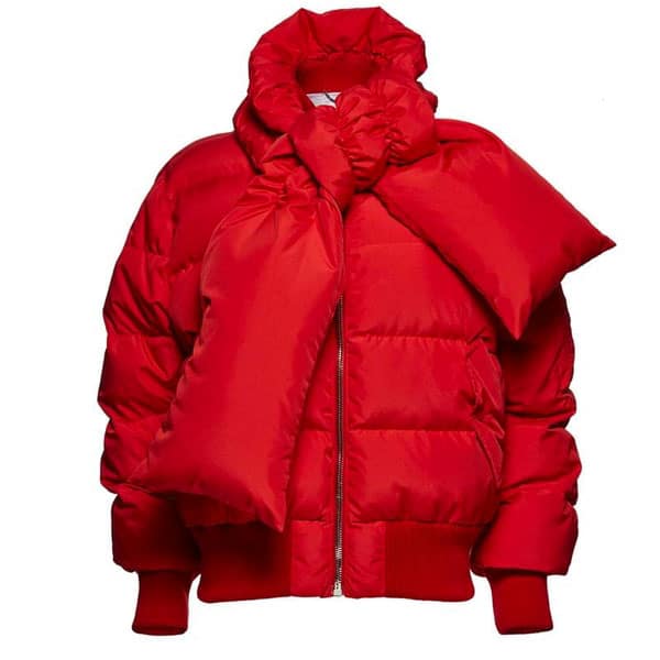doudoune rouge femme