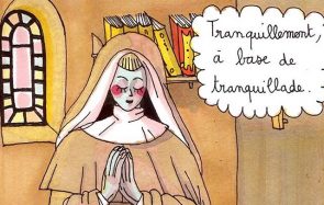 Mon #Inktober2018 préféré, l’ode aux tubes des années 2000 par Mirion Malle