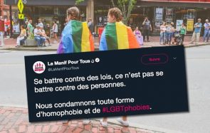 Eh si, la Manif pour Tous, ce que vous défendez, c’est de l’homophobie