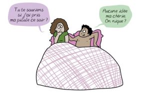 La charge mentale de la contraception illustrée par Emma