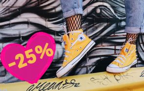 Bon plan Converse : -25% sur les paires personnalisées !