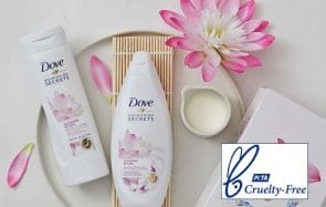 La marque Dove obtient la certification cruelty-free par PETA