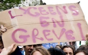 Les lycéens appellent au blocage contre le Service Universel, le 30 novembre