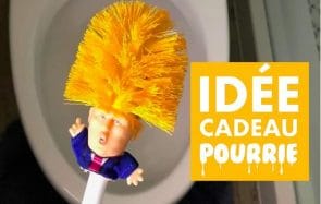 Un balai à chiottes Trump, pour que tes WC soient great again !