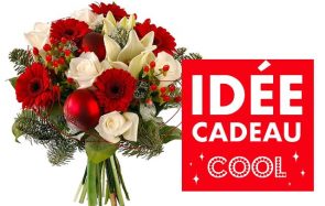 Un beau bouquet de Noël livré au pied du sapin, une idée cadeau de dernière minute