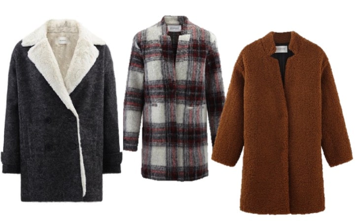 Sélection de gros manteaux pour l’hiver en soldes !