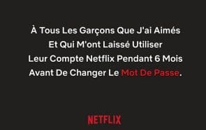 Bonne nouvelle, le partage de compte Netflix restera possible !