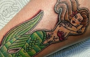 Le tatouage broderie, une tendance superbe