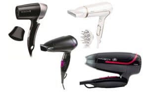 Sélection de sèche-cheveux à emporter en voyage