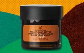 masque au Café du Nicaragua The Body Shop