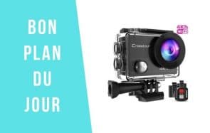 Bon plan du jour : une caméra grand angle (type GoPro) à 42€ !