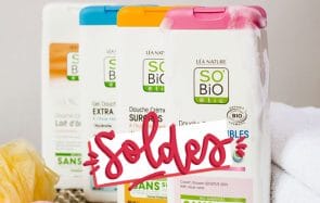 gels douche en soldes