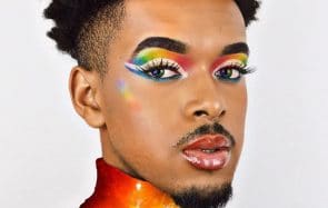 maquillage rainbow pride