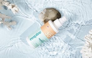 Respire spray solaire