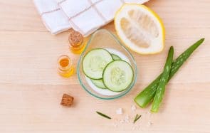 Routine naturelle pour peau grasse