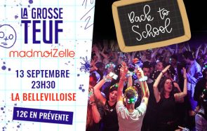 Viens chanter et danser à la Grosse Teuf de rentrée le 13 septembre !
