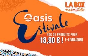 La box madmoiZelle d’août te fait voyager jusqu’à une Oasis estivale !