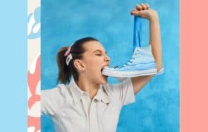 Passion baleine : Millie Bobby Brown collabore avec Converse